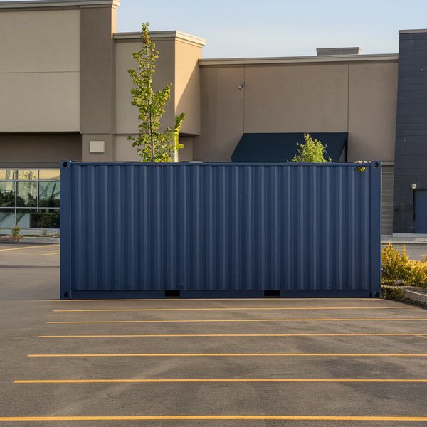 our commercial storage containers are stackable to make the most of your available space